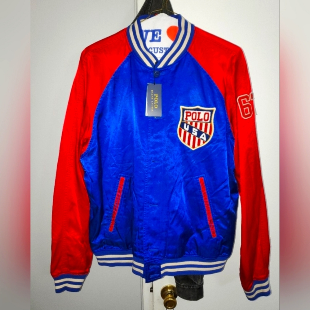 Polo ralph Lauren chariots of fire satin jacket
